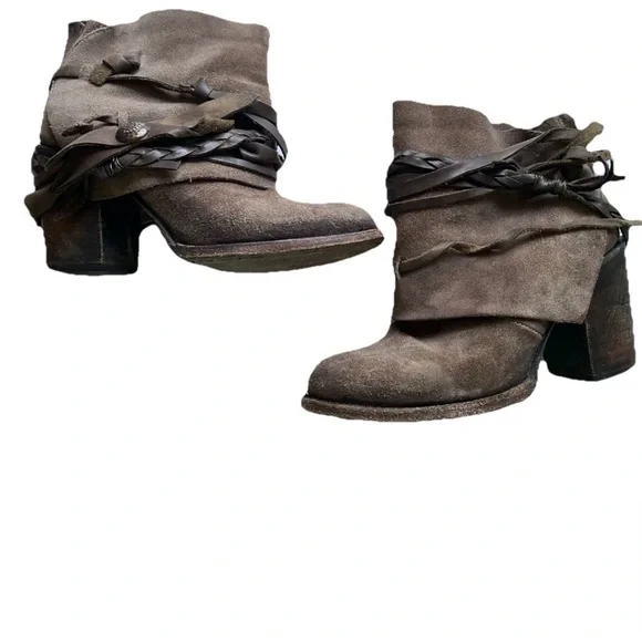 FREEBIRD by Steven CAIRO Suede Leather BOOTS Size 6 - Picture 10 of 16